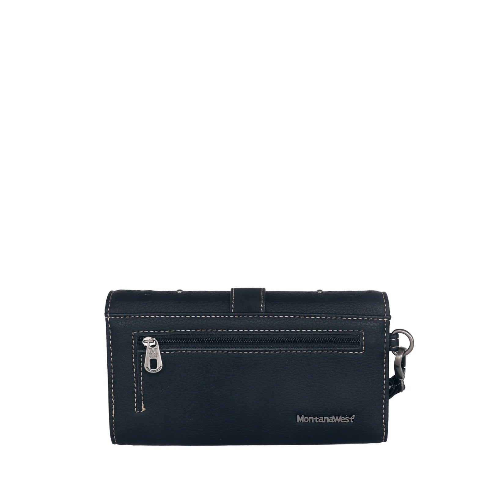 Montana West Buckle Collection Wallet - Black