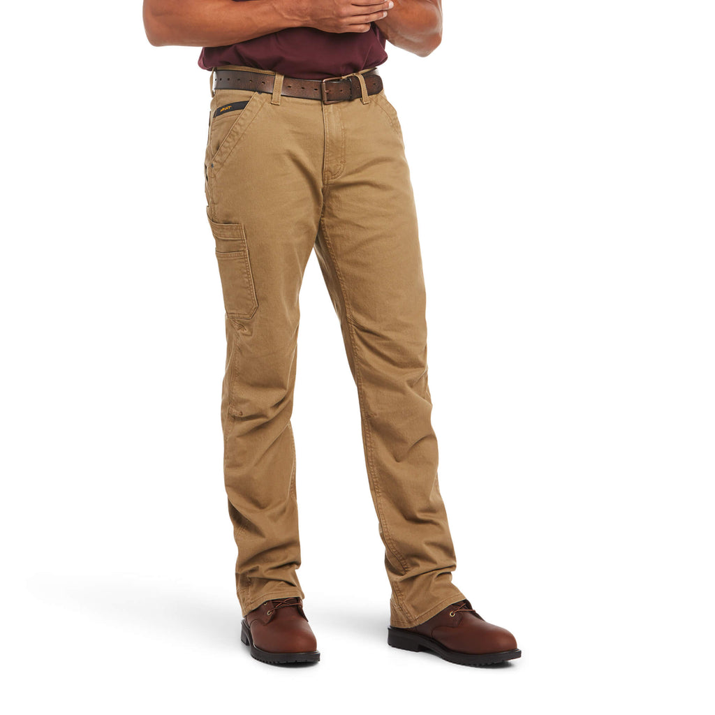 Rebar M4 Relaxed DuraStretch Washed Twill Dungaree Boot Cut Pant - Nate's Western Wear