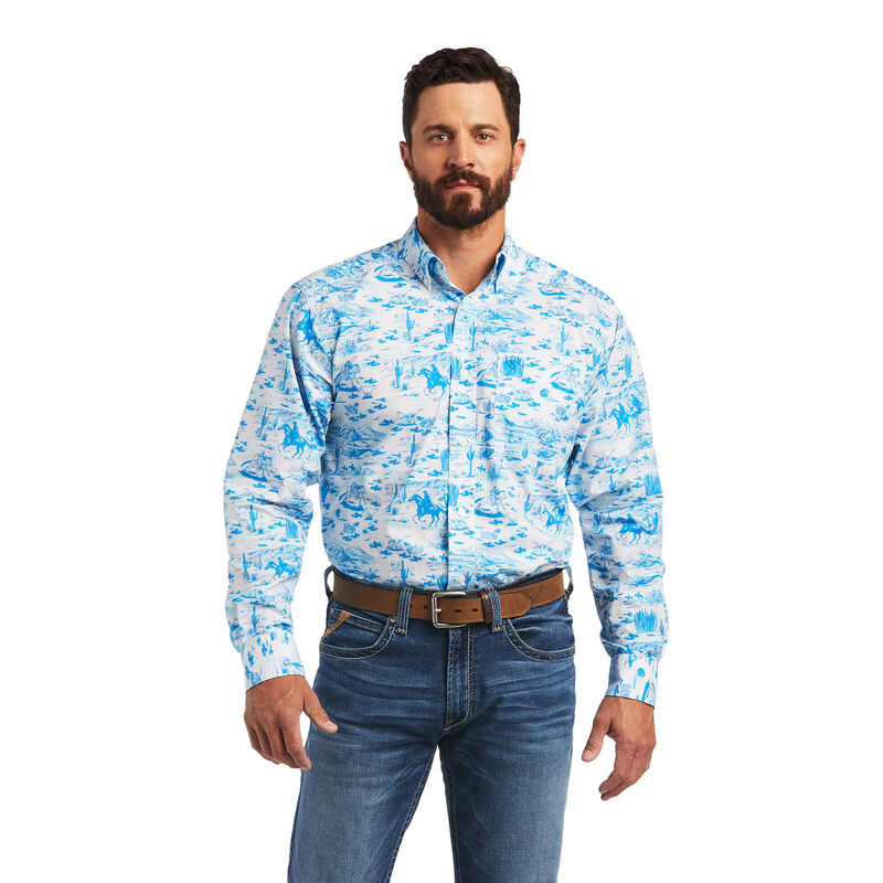 Men's Ariat Marcus Classic Fit Shirt - Nate's Western Wear