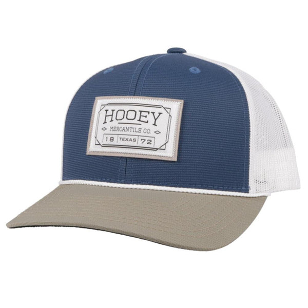 Hooey "DOC" NAVY/WHITE SNAPBACK HAT - Nate's Western Wear