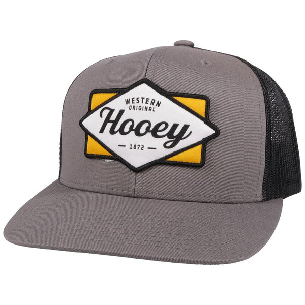 Hooey "DIAMOND" GREY/BLACK HAT - Nate's Western Wear