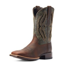 Ariat Men's Rowder VentTEK 360 Rust/Forest Green Western Boots - Nate's Western Wear