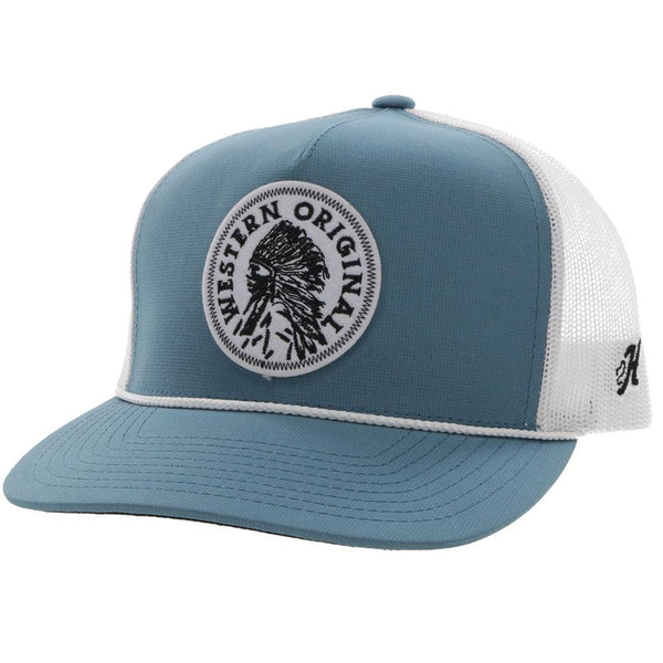 Hooey "QUANAH" TEAL/WHITE SNAPBACK - Nate's Western Wear