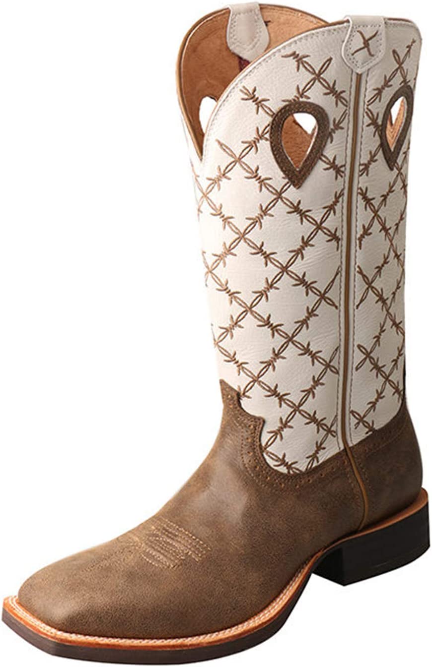 Twisted X Men's 14" Ruff Stock Western Boots - Nate's Western Wear