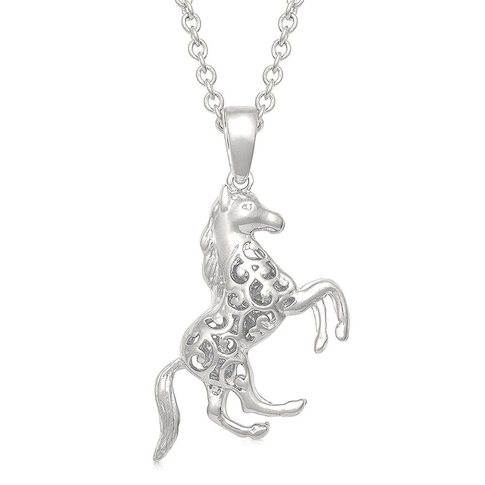 Horse Charm Necklace - Nate's Western Wear