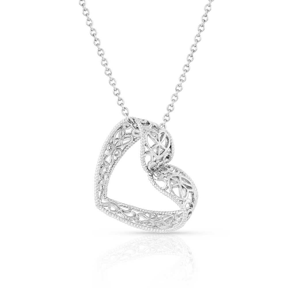 Heartstring Silver Necklace - Nate's Western Wear